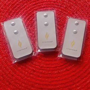 LUMINARA 2 BUTTON REMOTE, SET OF THREE.